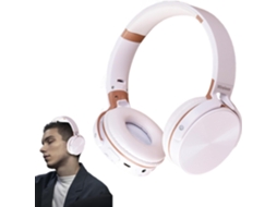 Fones De Ouvido Supra Auriculares Estéreo Nítidos E Dobráveis