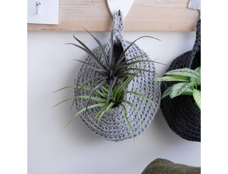 Kit DIY HOOOKED Crochet Storage Bag Grey