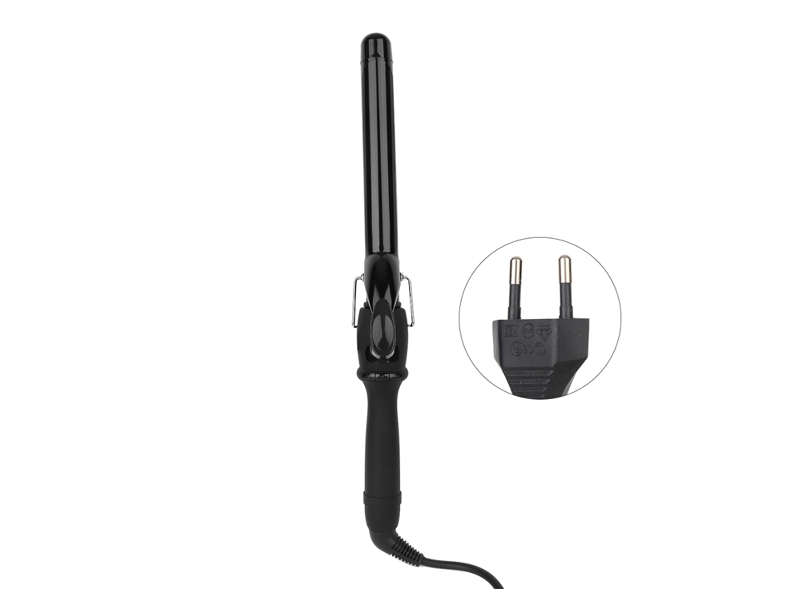 Ferreiro De Cabelo Elétrico Profissional Ajustável Com Display Lcd E Coating Avançado Para Cabelos Encrespados