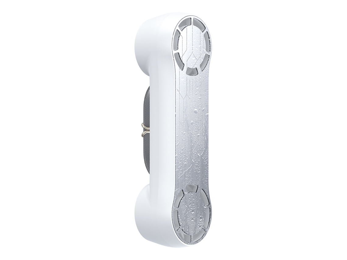 Ventilador Portátil K19 con Enfriamiento Rápido, Detección de Hielo, 3 Velocidades, Blanco | S/MARCA