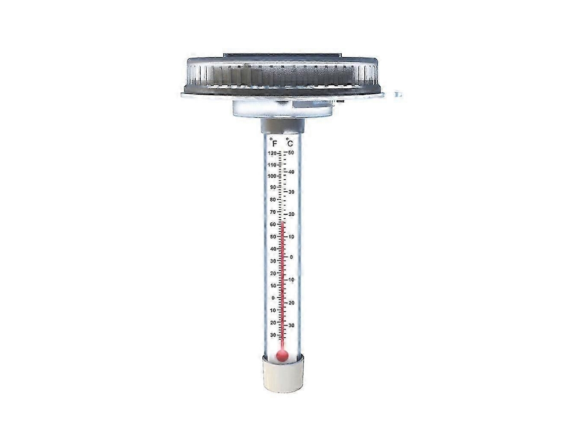 Termômetro para Piscina, Solar Flutuante Led Piscina À Noite, Banho de Gelo GOKOCO