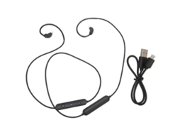 Cable para Auriculares Bluetooth Con Conector de 2 Pines, Micrófono Recargable, Control de Volumen Y Massdrop.