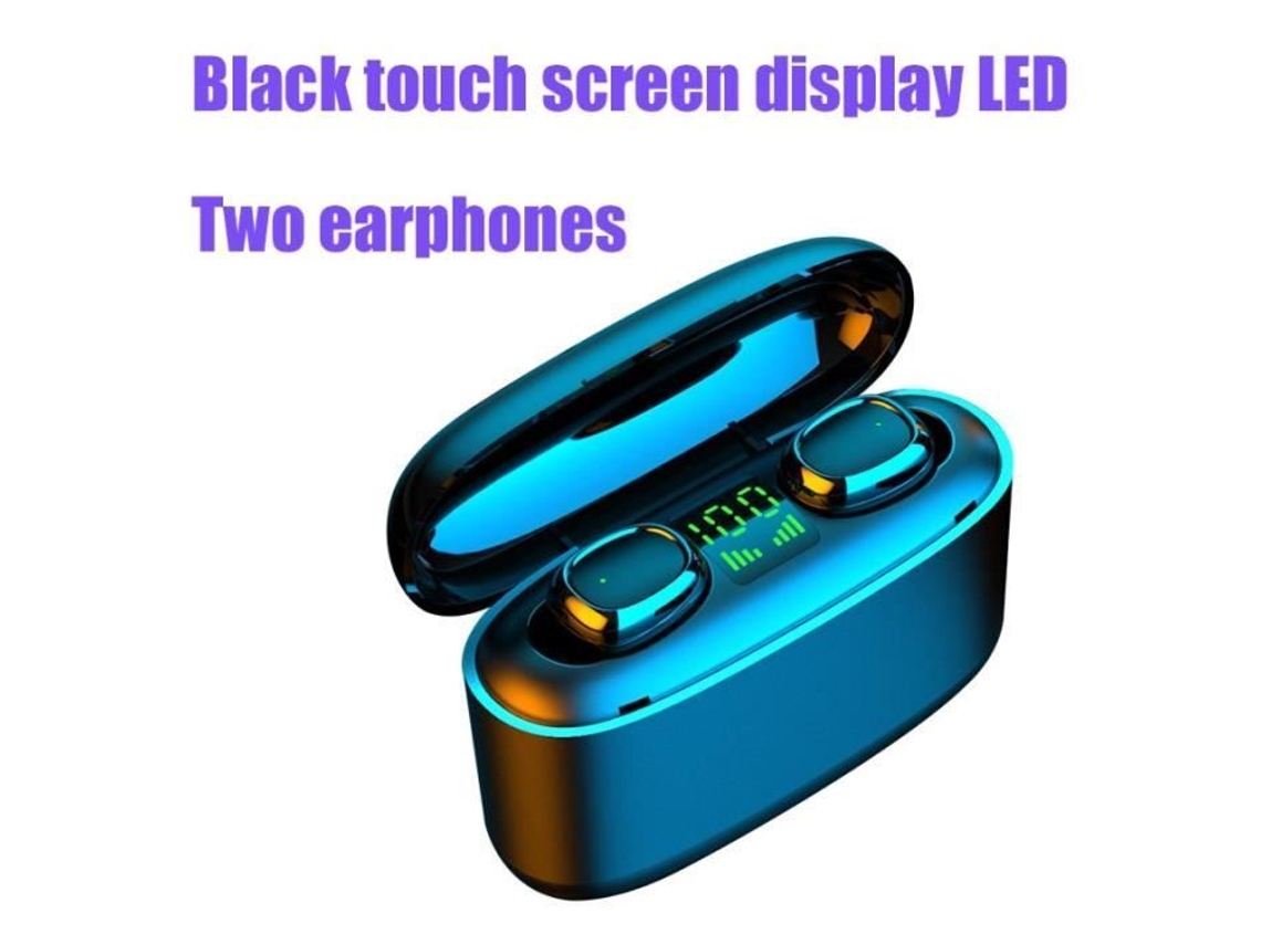 Fones de Ouvido Bluetooth G5S Tws Mini Fones de Ouvido Bluetooth Fones de Ouvido de Negócios À Prova D'Água Ipx7 Fones de Ouvido Esportivos para Xiaom
