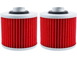 Filtro De Óleo Para Motocicleta 2 4 6 Peças Trx850 Tdm850 Tdm900 Xtz660 750yfm 600yfm 700-vermelho