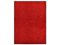 Door Mat, Door Mats Vidaxl Vermelho Tecido (90 X 120 Cm)