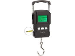 Balança Digital de Viagem YURU, 75kg/165lb, Com Fita Métrica, Eletrônica