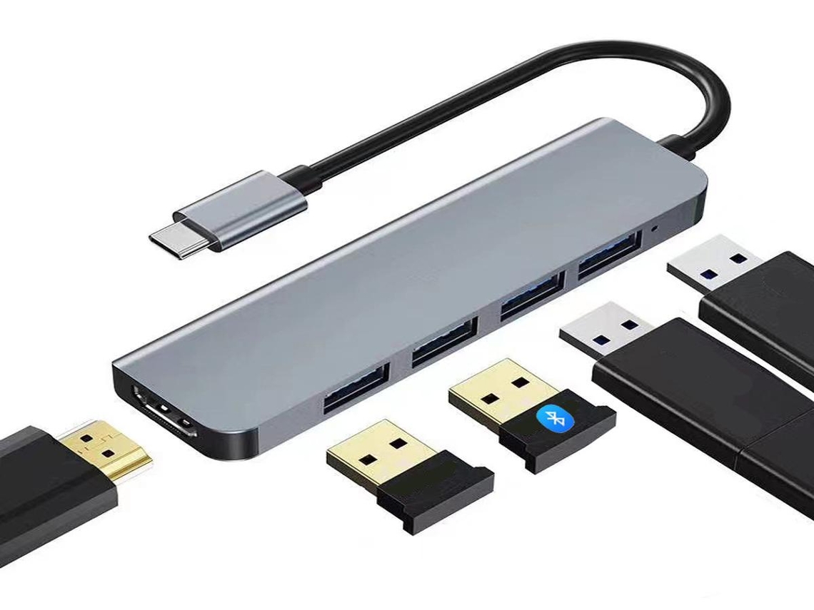 Lurelia Hub Usb-c Com Pd Para Macbook