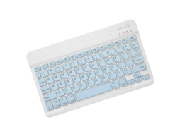 Teclado inalámbrico ultrafino para tablets ios con accesos directos y modo de suspensión automático azul cielo S/MARCA