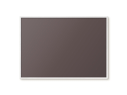 Magnetic Glass Board Cool Gray For The Hall Espelharte (100x70 Cm)
