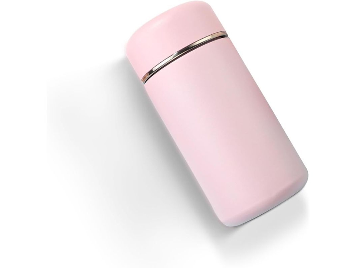 Copo Térmico Inox Duplo Parede 316 Rosa 240ml com Marca