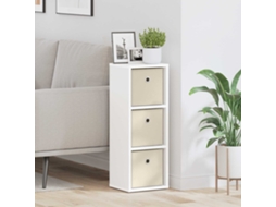 Vidaxl Buffet Com Gaveta Branco 25,5 X 22 X 69,5 Cm