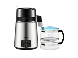 Destilador De Água, Capacidade 4l, Display Duplo De Temperatura, Prata Oem