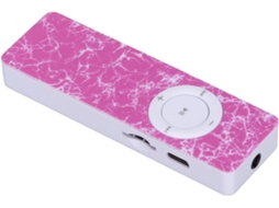 Reprodutor de MP3/MP4 de 64 GB, portátil, infantil, esportivo, Hi-Fi sem perdas, música, entrada para cartão, suporte, ideal para estudo.