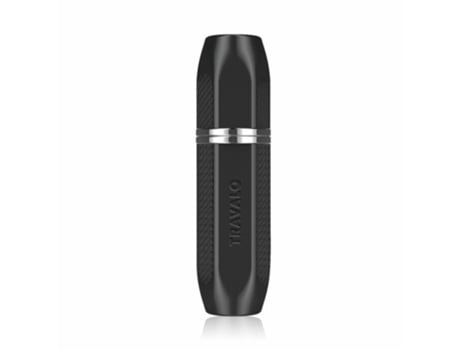 Atomizador de Perfume Recarregável Vetor Preto 5Ml TRAVALO