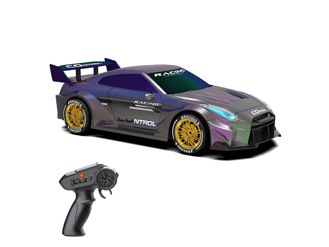Verdeduas Pilhasjjrc Q228 1/24 2.4g Drift Mini Corrida Luz Led Alta Velocidade On road Presente Meninos Brinquedo MDUG