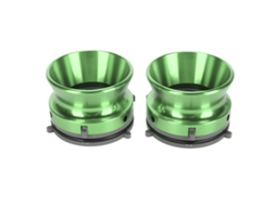 Aetheria 2pcs Adaptador de Eixo Nab 10 Polegadas 1/4 para Gravadora de Fita Bobina a Bobina Studer Revox B67 Akai Teac Verde