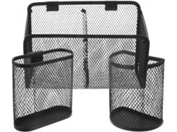 Kit De 5 Organizadores Transparentes Em Pvc Com Zíper, Estojo Compacto E Reutilizável Para Artigos De Papelaria,