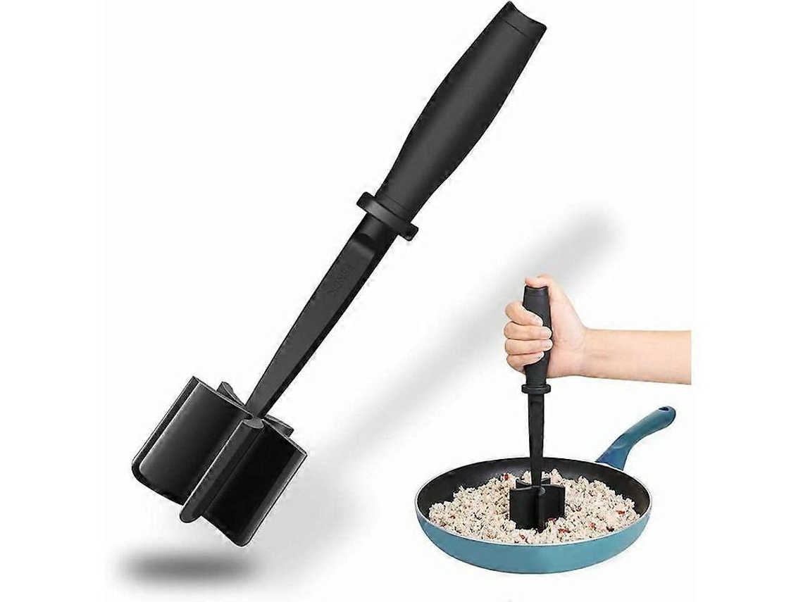 Moledor de Carne Multifuncional Resistente Ao Calor, Nylon Antiaderente para Picar e Triturar, Ferramenta de Cozinha Fácil de Limpar