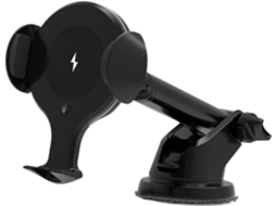 Carregador Sem Fio Veicular de 10 W com Suporte Rgb para Celular e Montagem na Saída de Ar. SFUSHOS