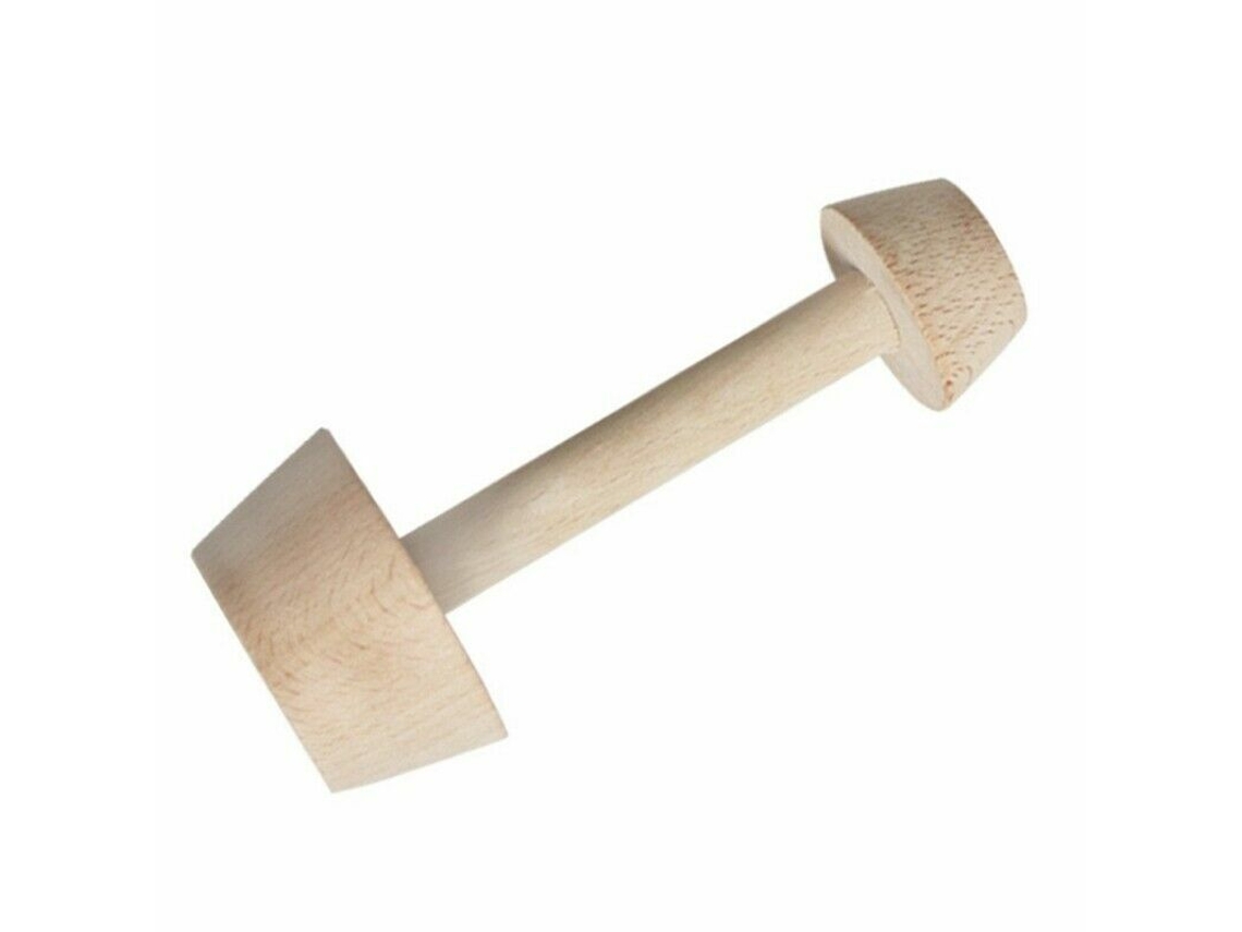 Molde para Torta de Ovo com Dois Lados, Empurrador de Massa de Madeira, Faça Você Mesmo, para Assar SUNNY SPACES
