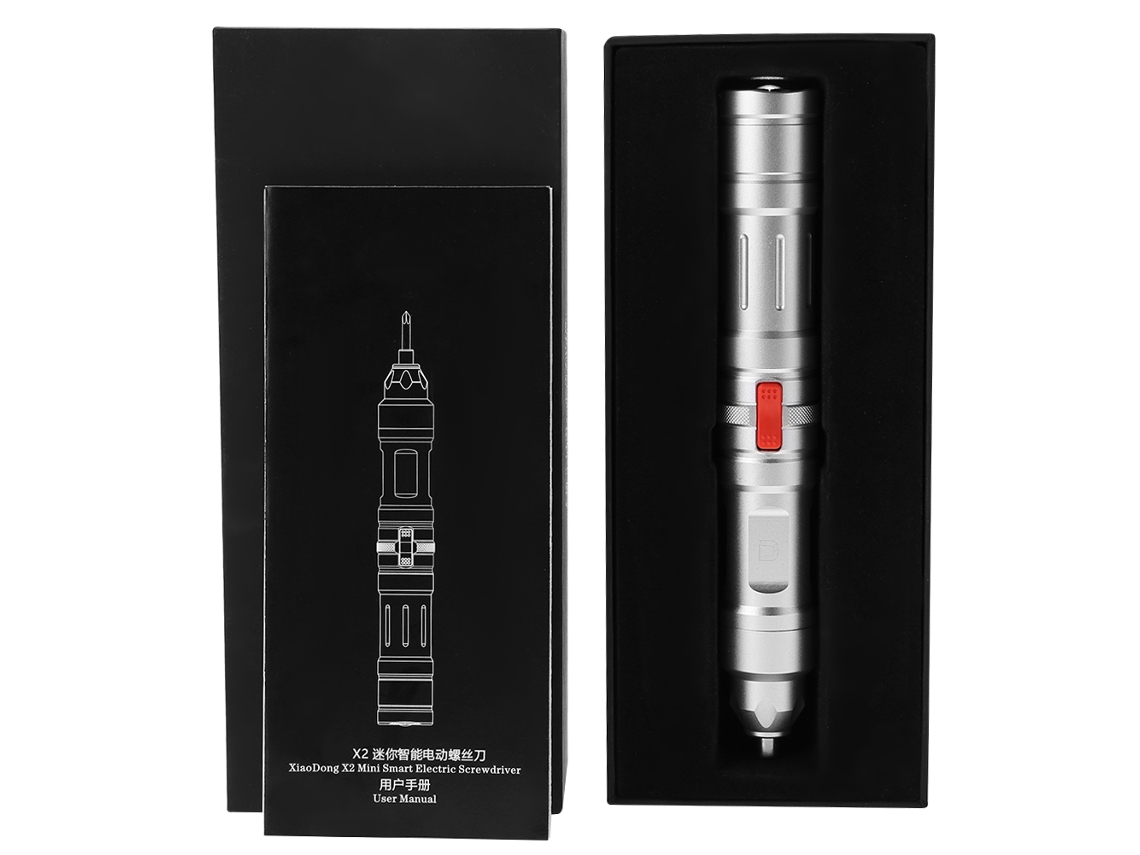 Kit Chave de Fenda Elétrica Recarregável Mini 1 (0 300rpm)