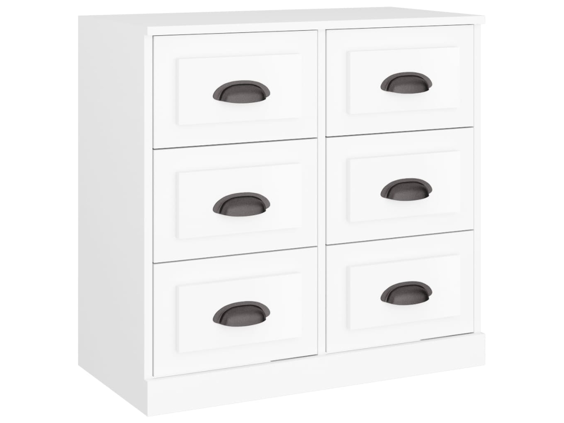 Aparador 70x35,5x67,5 cm Madeira Branco MAISON EXCLUSIVE
