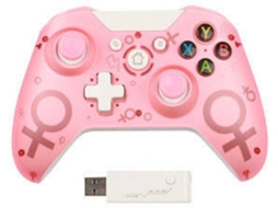 YIZHOOD Enterprises 2.4 Ghz Wireless Controller Gamepad para Xbox One Xbox 1 Series S / X Ps3 e Pc. com Vibração de Motor Duplo Adaptador