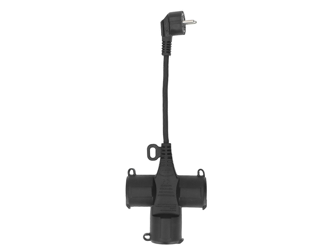 Extensão Elétrica Com 3 Tomadas Ca, Cabo De 14 Cm E 1,5 Mm², 16 A E Classificação Ip44 De Resistência À Prova Dágua. Olysi Shop
