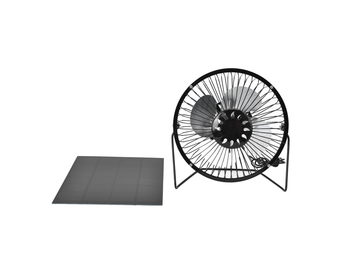 Ventoinha Solar Laxiscreed Com Carregador De Telemóveis, Ideal Para Uso Ao Ar Livre