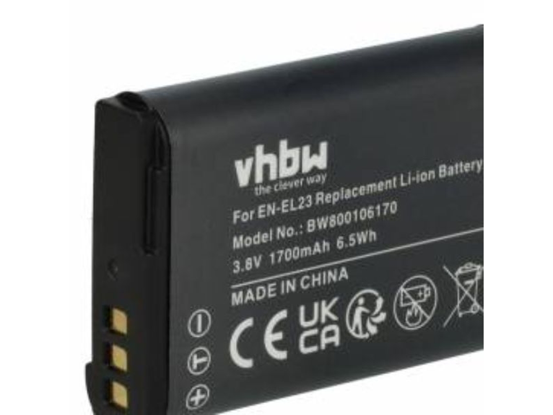 Bateria Para Nikon Tipo En-el23 1700mah