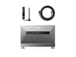 Kit ANKER Solix Solarbank Max AC com Base de Montagem e Smart Meter Gen 2 7kwh