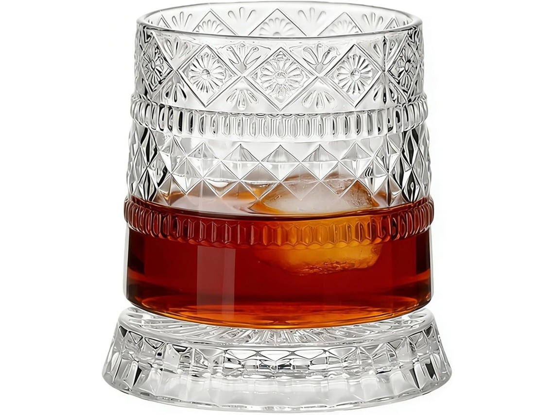 Copo De Uísque Giratório Copo De Coquetel Taça De Coquetel | Ideal Para Colecionadores, Bares, B Gokoco