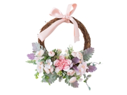 Guirlanda Artificial De Rosa Estilo Europeu 32cm