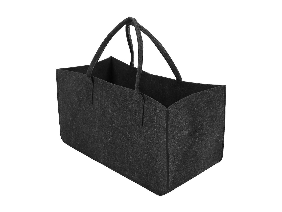 Cesto de Armazenamento Dobrável em Feltro, Feito À Mão, Retangular, Ideal para Viagens de Carro, Compras e Organização de Roupas . GOKOCO (ymmr)