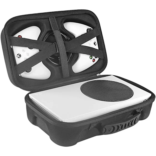 /hh/ Estojo de Viagem para Console Xbox Series S, Estojo de Armazenamento para Console de Jogos Xbox Series S, Controle BRILVIBERA