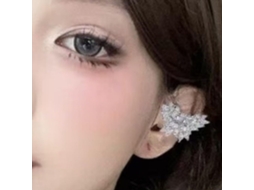 Clip Para Casque Papillon Plaqué Ou Suporte De Cabo Elegante Com Estilo Coréen Para Écouteurs Para Decoração