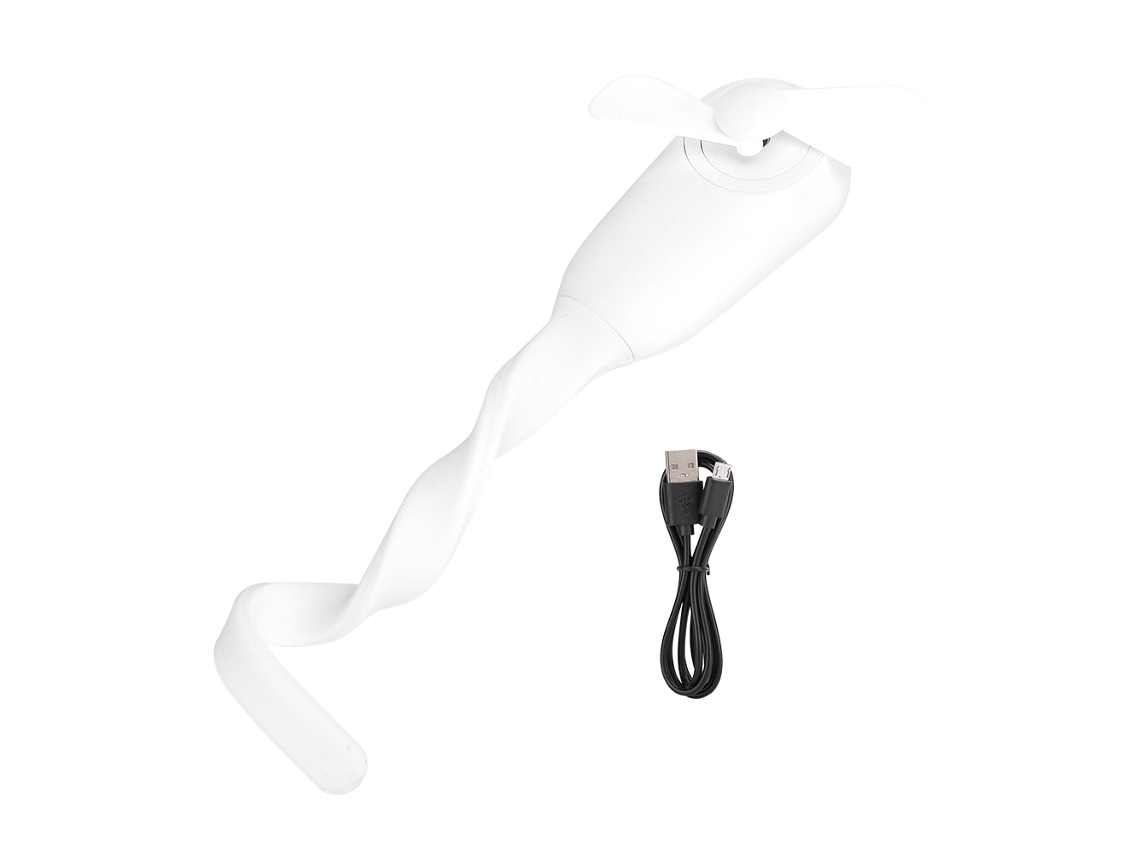 Ventilador flexível (carregamento USB, parada automática das lâminas)