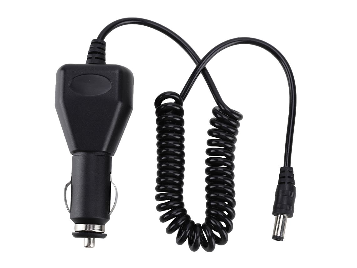 Carregador De Rádio Walkie Talkie Com Cabo Para Porta De Fumar Do Carro