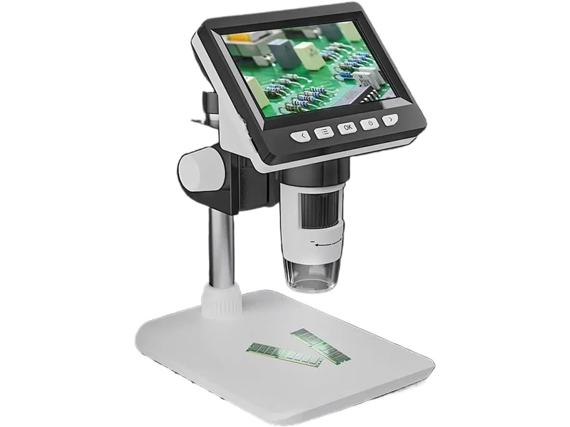 Microscópio Digital de 4,3 Polegadas, 1080p, 50 1000x para Moedas, Bateria de 2000mah, para Soldagem. SFUSHOS