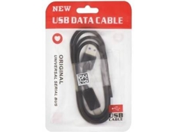 Cabo LMOBILE Hd2 (USB - 1 m - Preto)