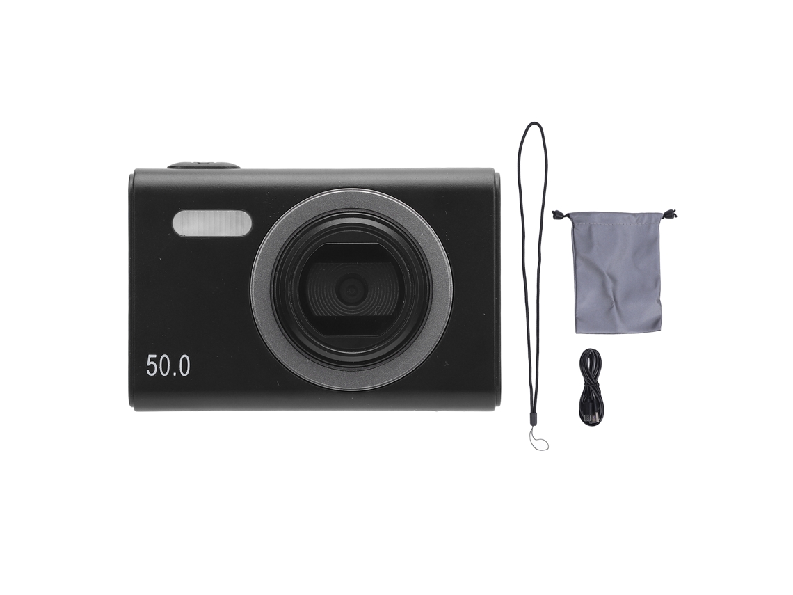 2026 câmara Digital de Bolso 48mp Hd com Ccd e Autofoco para Fotos e Vídeos