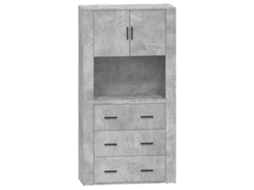 Highboard, Highboards Vidaxl Cinzeto Madeira Processada (n/a)