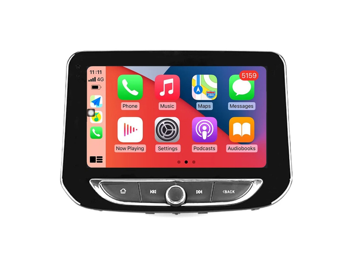 Auto Rádio Carro Bluetooth Autoradio 8GB RAM 128G ROM CarPlay Navegação GPS Ecrã Táctil RoverOne para Chevrolet Orlando 2 2018-2023  