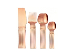Conjunto 24 Peças Talheres Ocidentais Inoxidáveis Faca De Bife, Garfo, Colher, Colher De Chá, Para Natal/ano Novo/festas/casamentos. Igvtrade