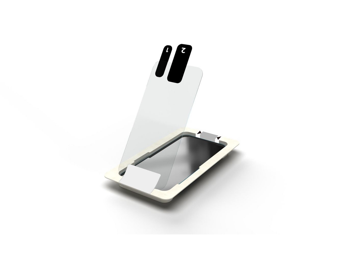 Película de Ecrã para iPhone 12 Pro Max ESTUFF Vidro Temperado Transparente