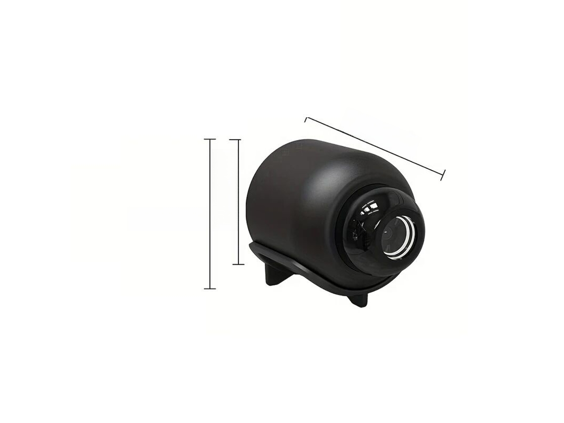 (não Requer Cartão De Memória) Nova Mini Webcam X5 1080p Hd Com Visão Noturna E Sem Fio