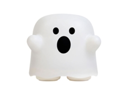 Rebe-lâmpada Noturna Fantasma Bonita Com Iluminação Regulável Usb Recarregável Mini Para Crianças Mesa De Cabeceira Decoração Quarto De Crianças