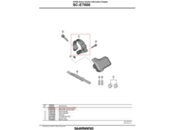 Braçadeira Sc-E7000 Preto 31.8 Mmshimano
