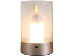Velas Elétricas Led Dançantes Recarregáveis Por Usb Para Decoração De Casa. Gokoco