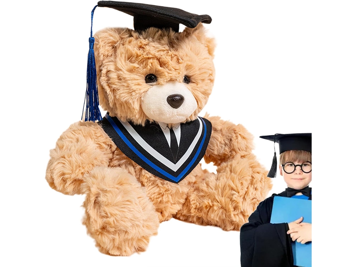 Urso De Formatura 2025, Pelúcia Macia, Brinquedo Fofo, Lembrança
